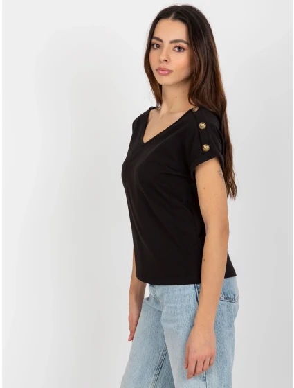 Dámská halenka TW BZ BL model 18027442 černá - FPrice Dámská halenka TW BZ BL model 18027442 černá - FPrice