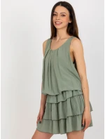 TW SK BI 8139 šaty.44 khaki TW SK BI 8139 šaty.44 khaki