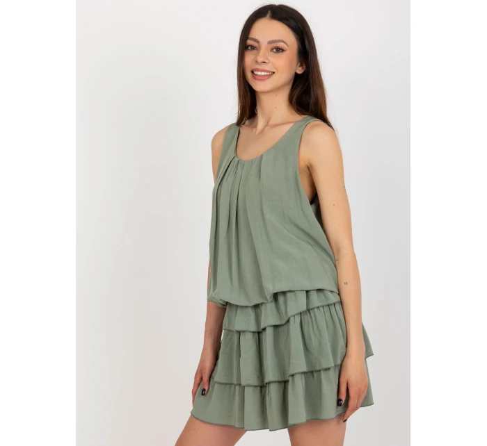 TW SK BI 8139 šaty.44 khaki TW SK BI 8139 šaty.44 khaki