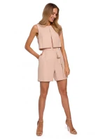 overal bez rukávů béžový model 15125959 - Moe overal bez rukávů béžový model 15125959 - Moe