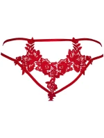 Smyslná tanga model 17682011 červená - Axami