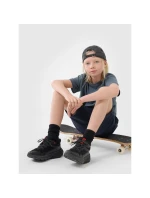 Hladké chlapecké tričko oversize model 21942100 - 4F Hladké chlapecké tričko oversize model 21942100 - 4F