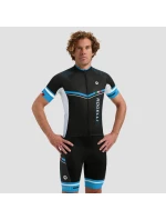 Rogelli Gara Mostro II dres čierna/modrá 4XL Rogelli Gara Mostro II dres čierna/modrá 4XL