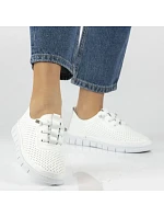 Dámske kožené šnurovacie čižmy Filippo DP7671