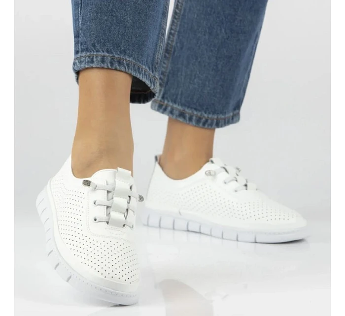 Dámske kožené šnurovacie čižmy Filippo DP7671