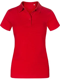 4025 Dámské pracovní žerzejové polo model 22516497 fire red - Promodoro
