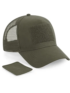 B 641 5 panelová kšiltovka Patch  military green model 22433469 - Beechfield