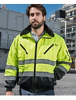 Korntex KXPJ – Pilotná bunda Oslo Hi-Vis 76.KXPJ oranžová
