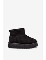 Černé sněhule na platformě Big Star model 22391239 - Big Star Shoes
