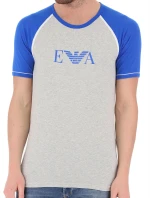 Pánske tričko 110811 0P529 00048 sivomodrá - Emporio Armani