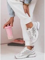 Dámské tenisky na podrážce silver Dstreet model 21983151 - FashionStreet