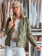 Dámská přechodná bunda zelená Dstreet model 21986728 - FashionStreet