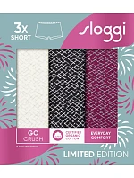 sloggi GO Crush Short C3P – čierna kombinácia – SLOGGI čierna kombinácia – SLOGGI sloggi GO Crush Short C3P – čierna kombinácia – SLOGGI čierna kombinácia – SLOGGI