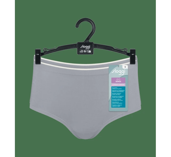 sloggi GO Sense Highwaist 2P - GRAY - SLOGGI GRAY - SLOGGI