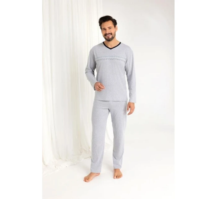 Pánské pyžamo model 21236380 délka/r 2XL3XL - Regina