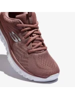 Skechers Graceful Get Connected Dámske ružové športové topánky (12615-MVE) Dámske