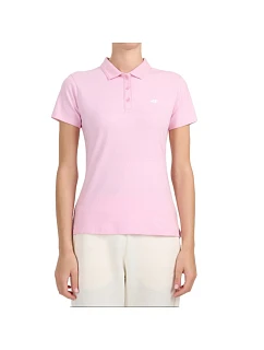 Dámske polo tričko 4F F0768 svetloružové 4FWMM00TPTSF0768 56S