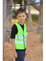 – Dětská síťovaná bezpečnostní vesta 76.1 neon green model 22461379 - Korntex