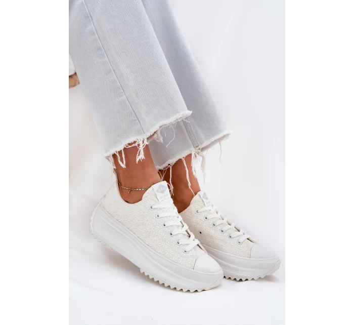 Dámské Tenisky S Na Platformě  Bílé model 21694071 - Lee Cooper