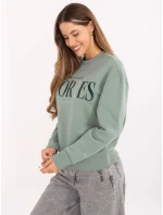 Bluza model 21236052 pistacjowy - FPrice Bluza model 21236052 pistacjowy - FPrice