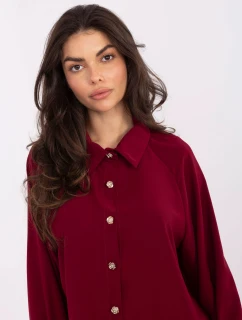 IT košeľa KS 29022.25 bordová