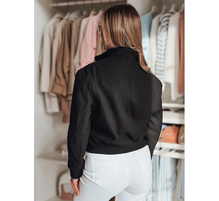 Dámská přechodná oversize bunda bomber černá Dstreet model 21983323 - FashionStreet
