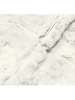 Biela dámska bunda s kapucňou (br9741-26)