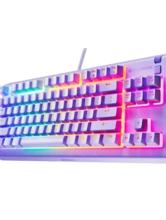 Klávesnica SteelSeries Apex 3 TKL US, levanduľová farba