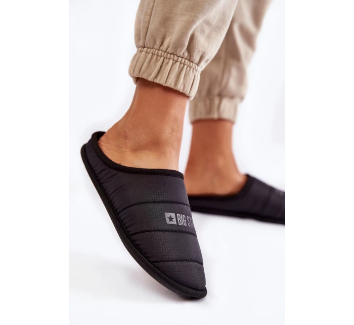 Dámské klasické pantofle Big Star model 21601038 Černé - Big Star Shoes