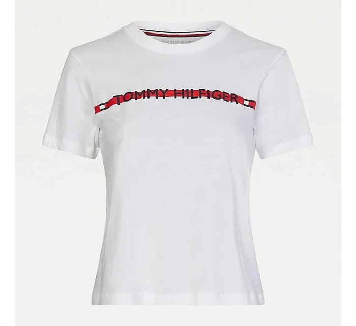 Dámske tričko s krátkym rukávom UW0UW02551-YCD - Tommy Hilfiger
