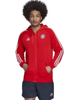 Pánská mikina DNA FZ HD M model 20794887 červená - ADIDAS