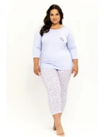 Dámske pyžamo Ariella 3256 2XL-3XL