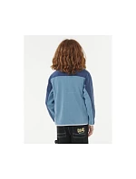 Mikina RIP CURL RAW ENERGY BLOCK FLEECE – CHLAPČENSKÁ, modrá