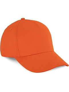 K-up KP 351 5-panelová čiapka s šiltom 20.0351 spicy orange