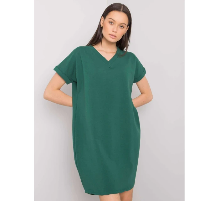 Šaty RV SK 6757.39P tmavo zelená Šaty RV SK 6757.39P tmavo zelená