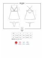 Jemná košieľka 864 - BAB - Obsessive