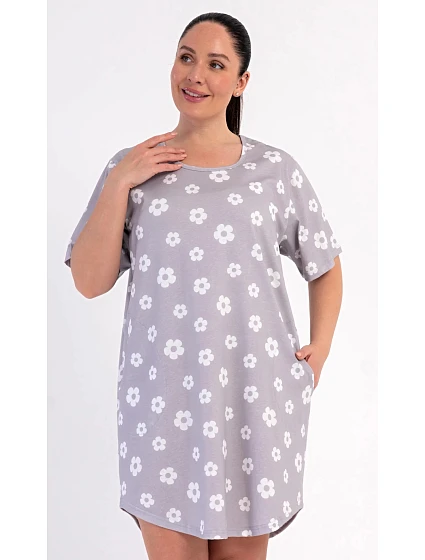 Dámské domácí šaty s krátkým rukávem model 22405181 - Vienetta
