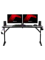 Herní stůl Hero model 21429425 RGB Black - Huzaro