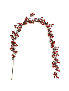 ČERVENÝ VENIEC Z PLODOV JARABINY 160 CM