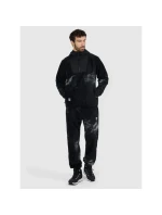 Pánský volný fleece s kapucí model 21920559 - 4F