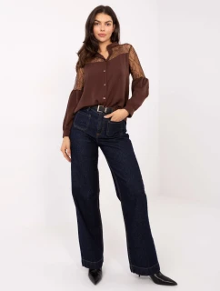 MI košeľa KS 3281.65 hnedá