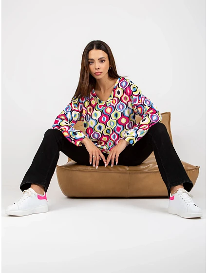 Bluza RV BL model 21127065 różowy - FPrice Bluza RV BL model 21127065 różowy - FPrice
