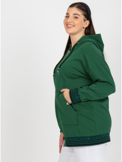 Mikina RV BL 8190.09P tmavo zelená