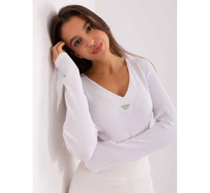 Bluzka RV BZ model 18970121 biały - FPrice Bluzka RV BZ model 18970121 biały - FPrice