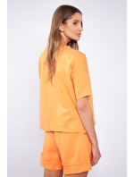 Dámske tričko s krátkym rukávom Monnari orange