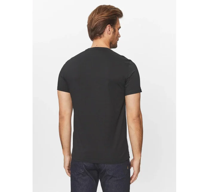 Pánske tričko 110853 3f755 00020 čierne - Emporio Armani