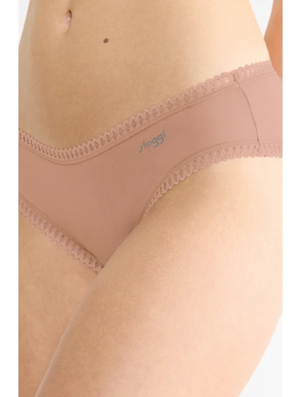 SLOGGI GO CRUSH HIPSTER NOHAVIČKY 3PACK BEIGE