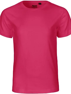 O Dětské tričko z bio bavlny pink model 22504074 - Neutral