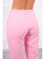 Zateplený set s mikinou s kapucňou svetlo ružový Zateplený set s mikinou s kapucňou svetlo ružový