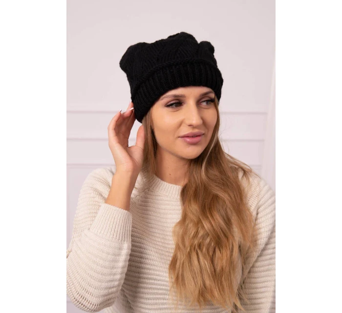 Dámská čepice  černá model 18752317 - K-Fashion